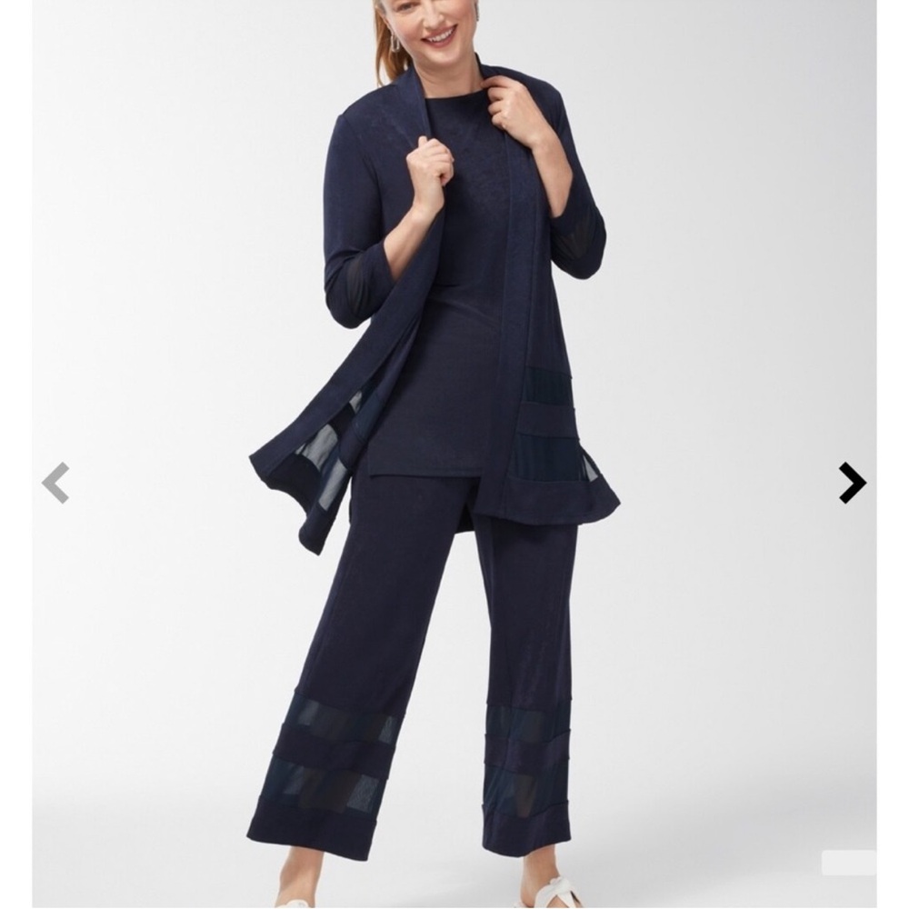 Chico's Navy Women's Sweater Cardigan
